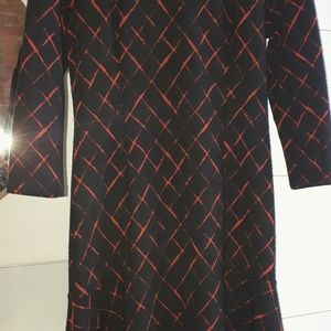 Tommy Hilfiger fall/winter plaid style dress